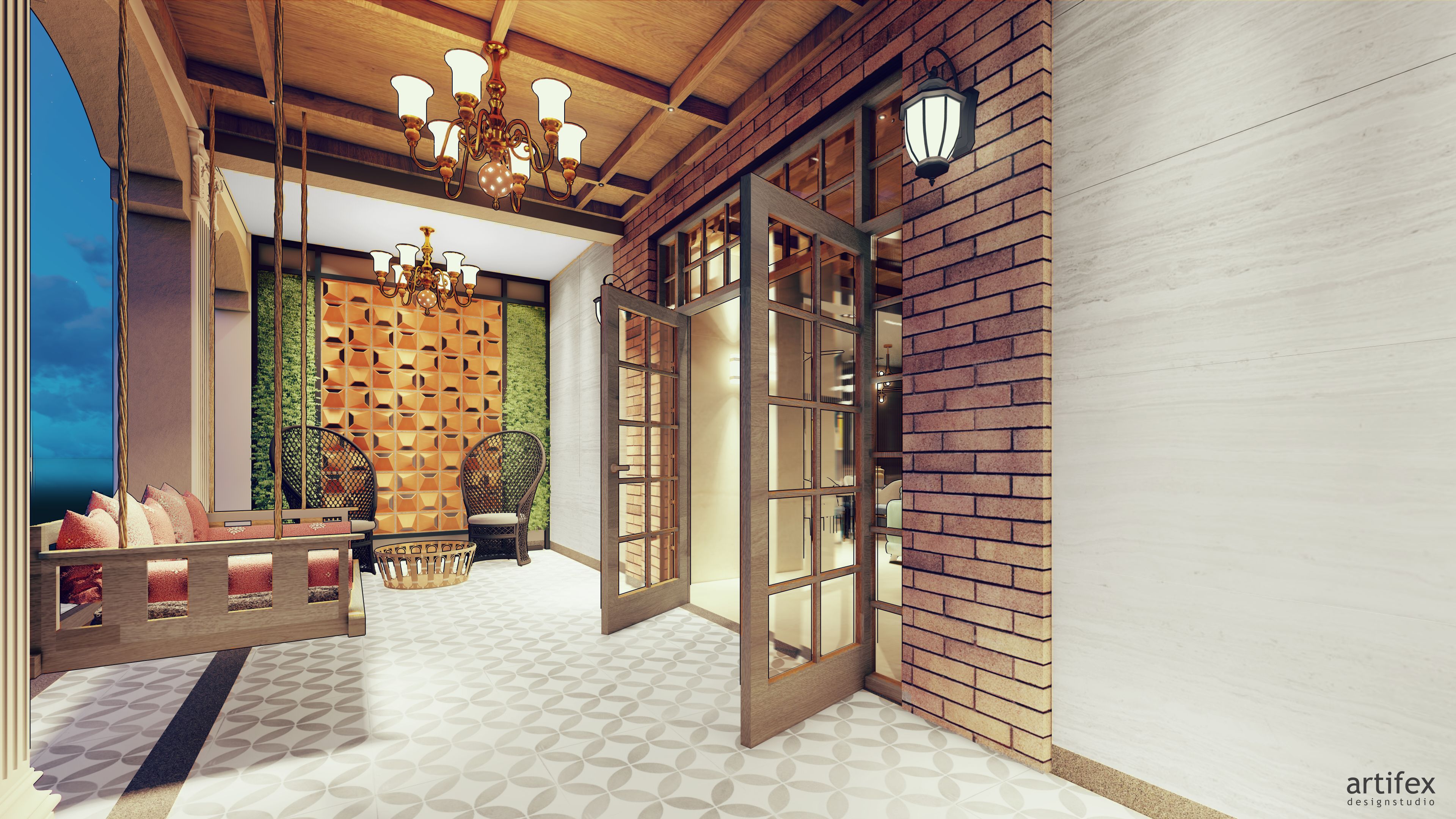 4BHK Interior Design - Artifex Interio