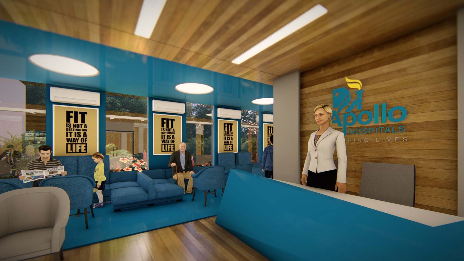 Hospital Interior design - Artifex Interio