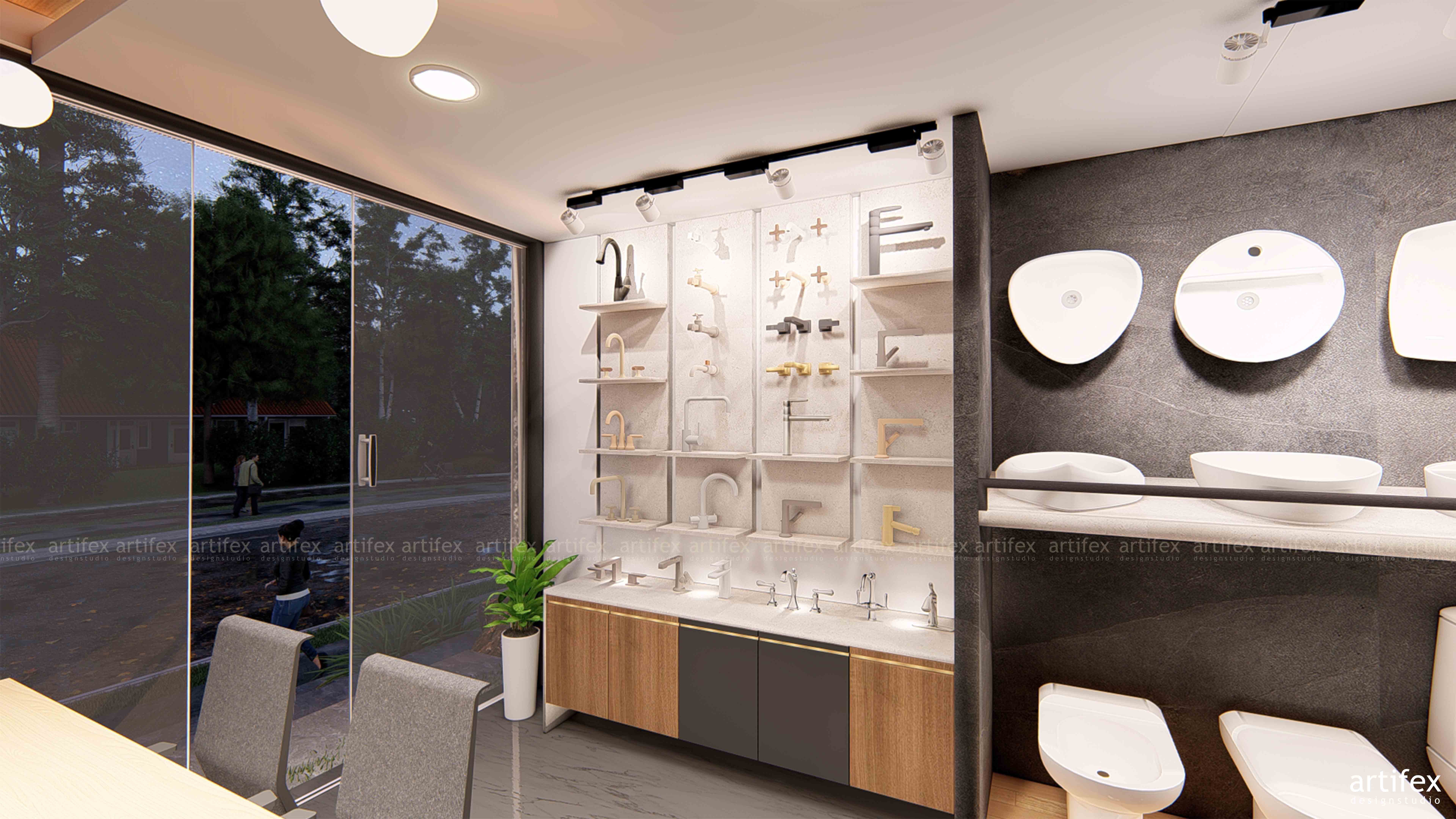 Sanitary ware Showroom Artifex Interio